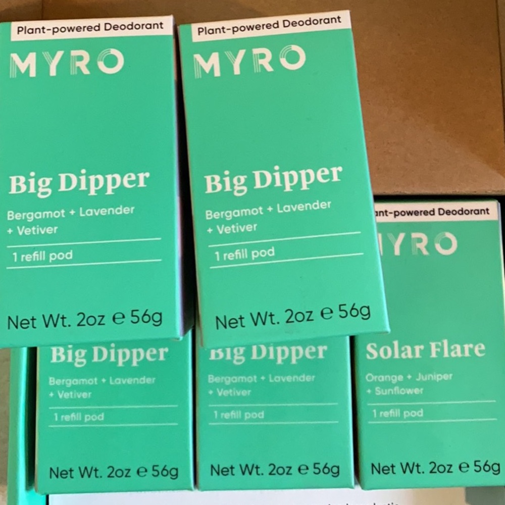 MYRO Deodorant REFILLS ONLY *SOLD*